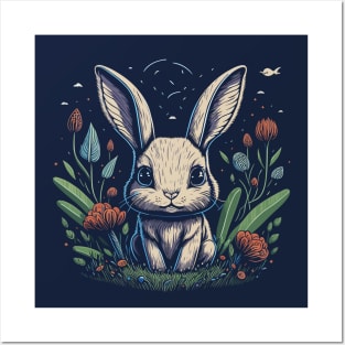 Cute Bunny Posters and Art